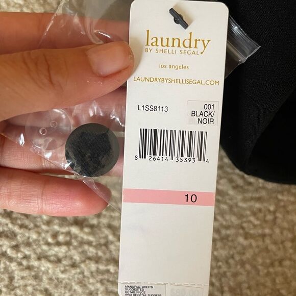 Laundry by Shelli Segal Cropped Skinny Pants Size 10 - Picture 4 of 11